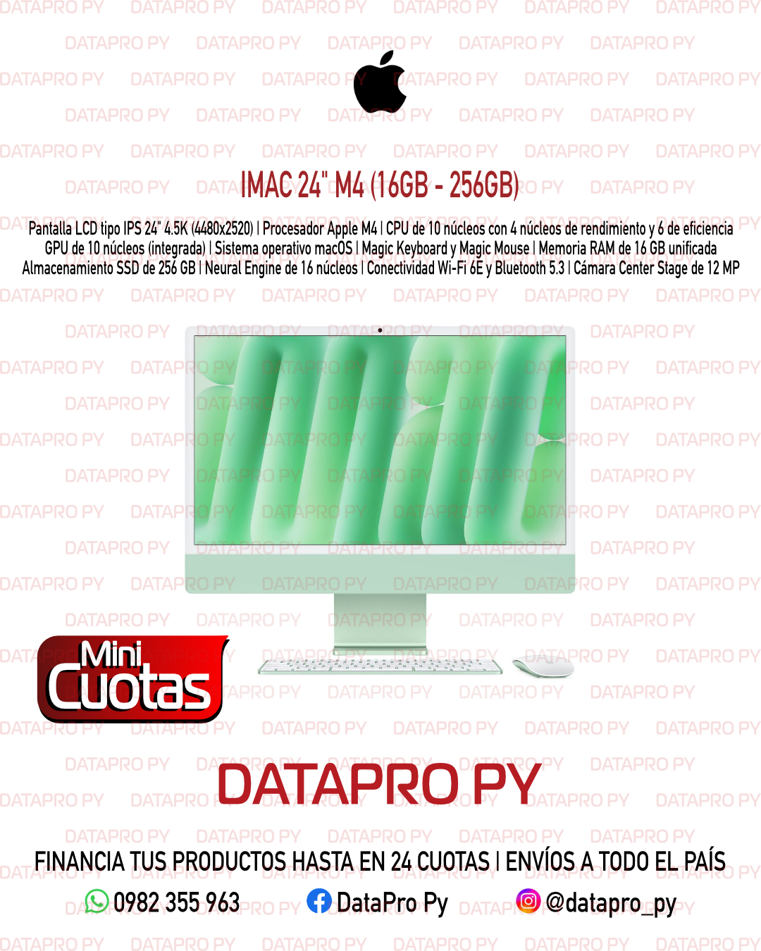 iMac 24” M4 (16GB - 256GB)